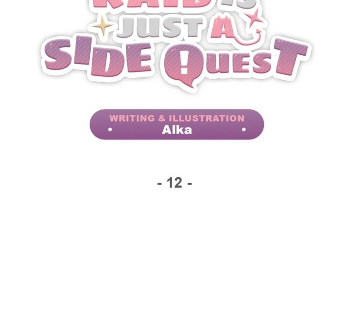 The Dungeon Raid is Just a Side Quest - Chapter 12 manhwa