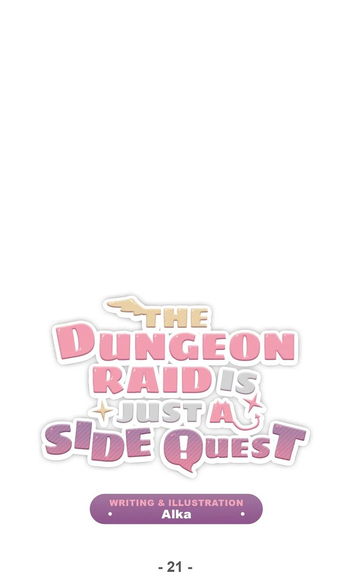 The Dungeon Raid is Just a Side Quest - Chapter 21 manhwa
