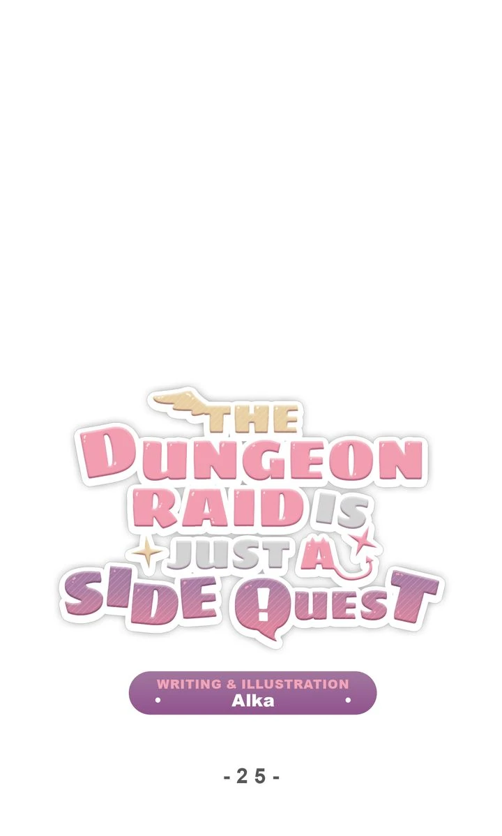 The Dungeon Raid is Just a Side Quest - Chapter 25 manhwa