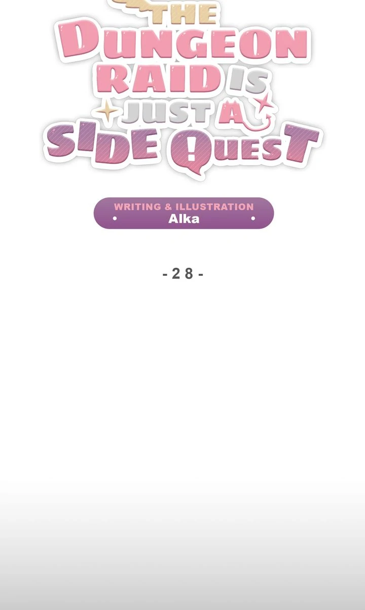 The Dungeon Raid is Just a Side Quest - Chapter 28 manhwa