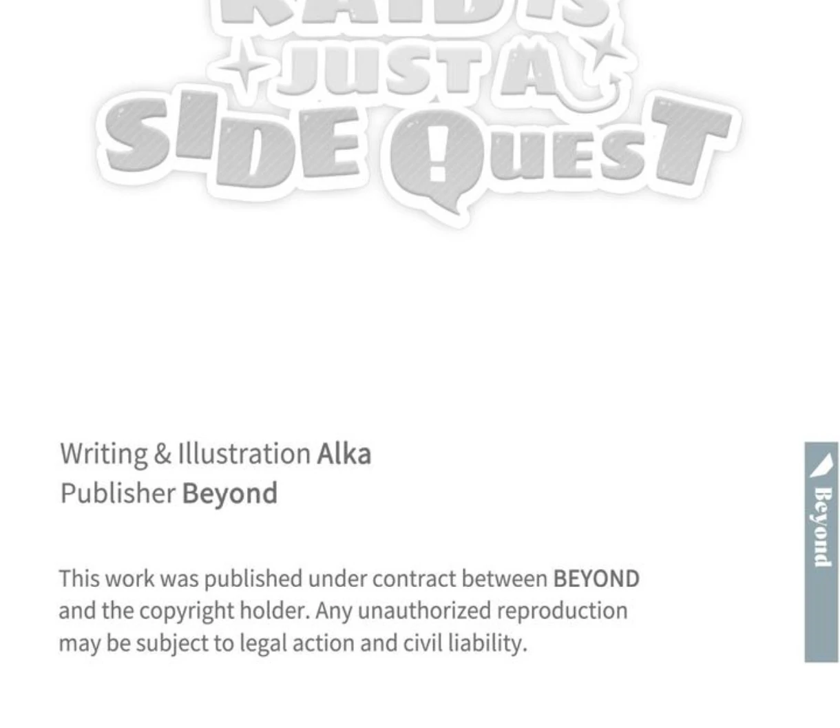 The Dungeon Raid is Just a Side Quest - Chapter 7 manhwa
