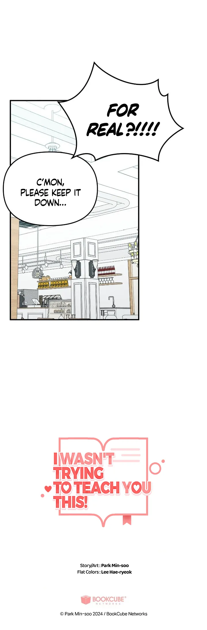 I Wasn’t Trying to Teach You This! - Chapter 8 manhwa