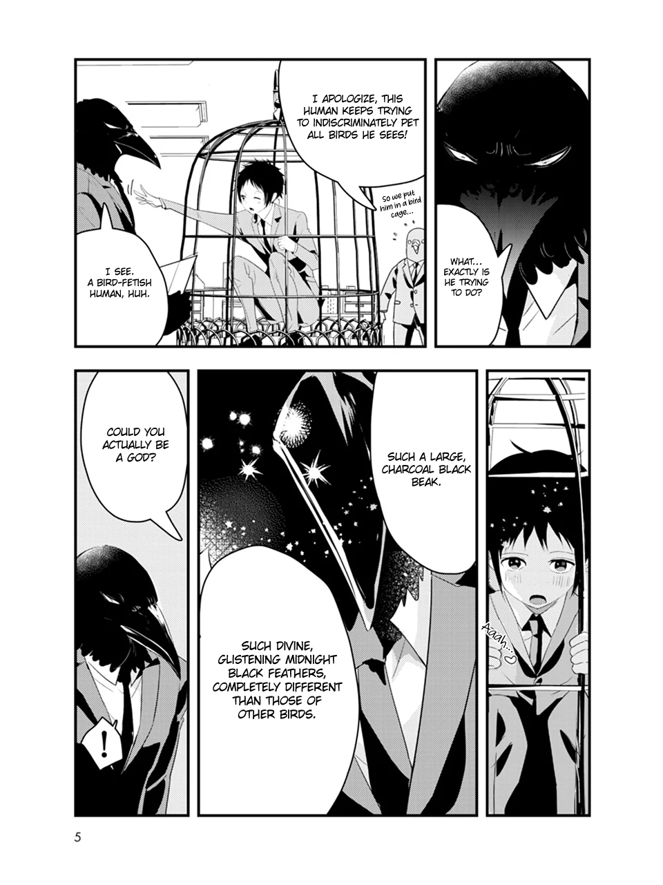 Karasu no Kachou-sama! [Naono Holics] - Volume 1 Chapter 1 manhwa