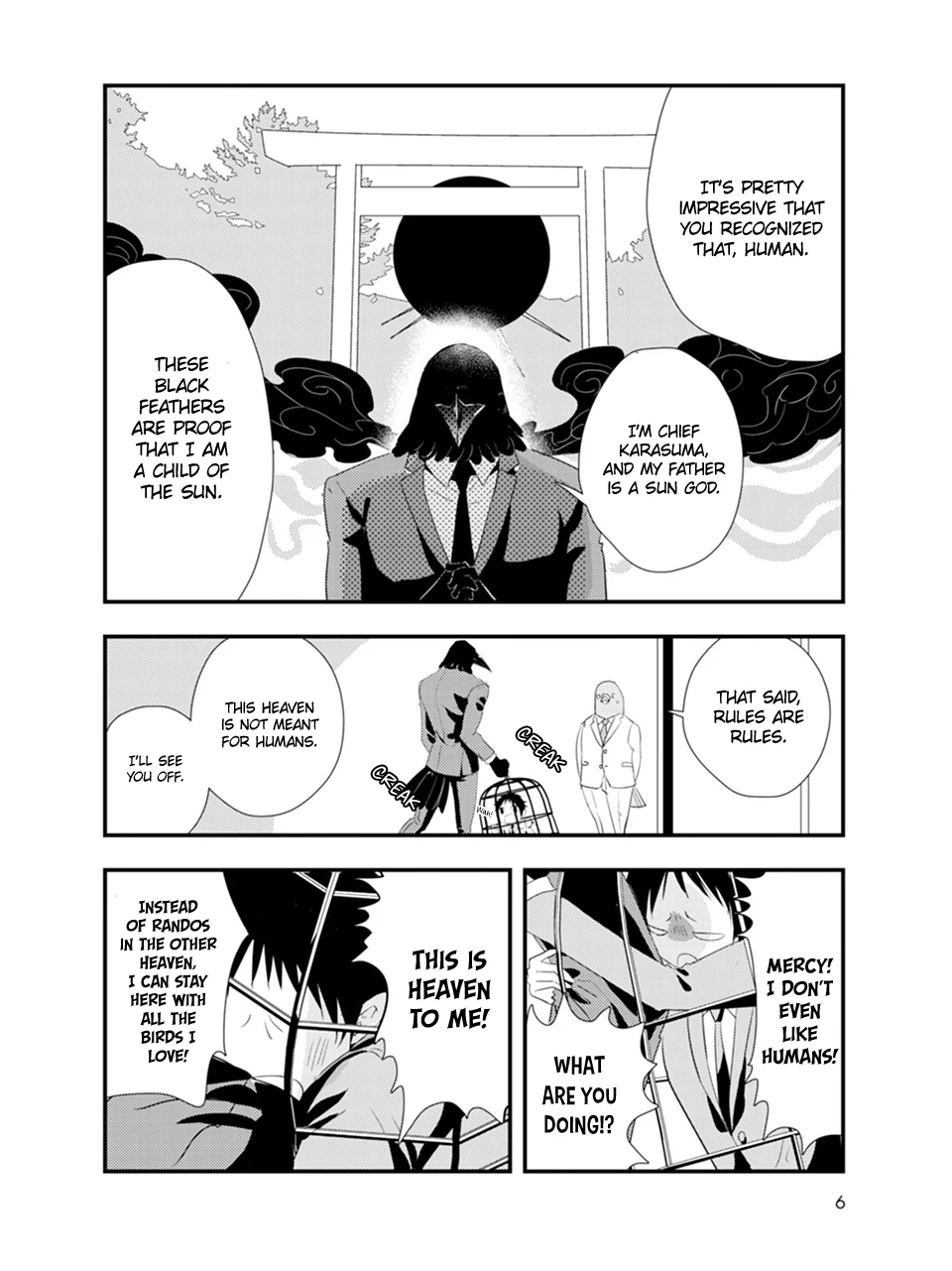 Karasu no Kachou-sama! [Naono Holics] - Volume 1 Chapter 1 manhwa