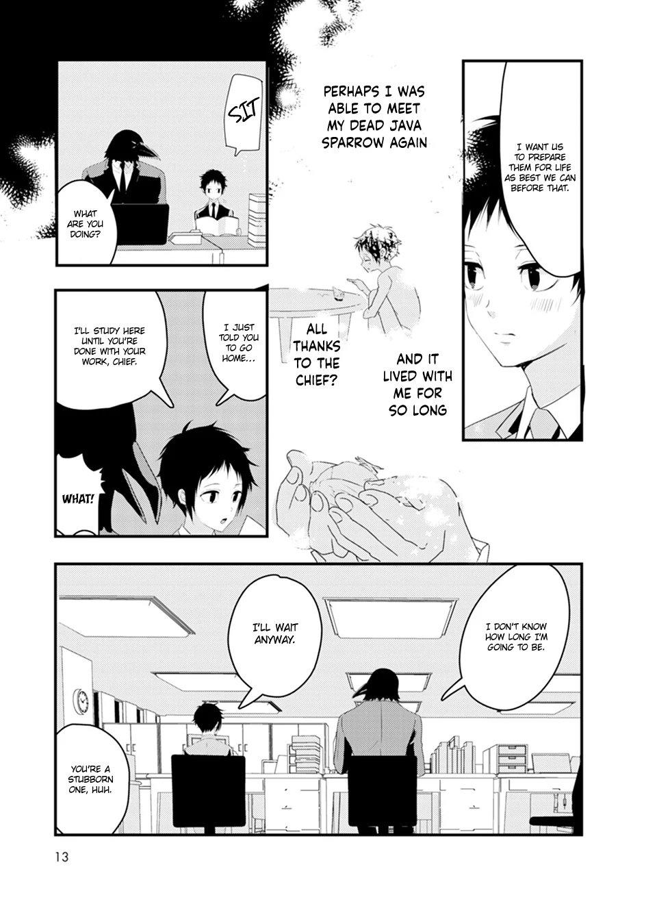 Karasu no Kachou-sama! [Naono Holics] - Volume 1 Chapter 1 manhwa