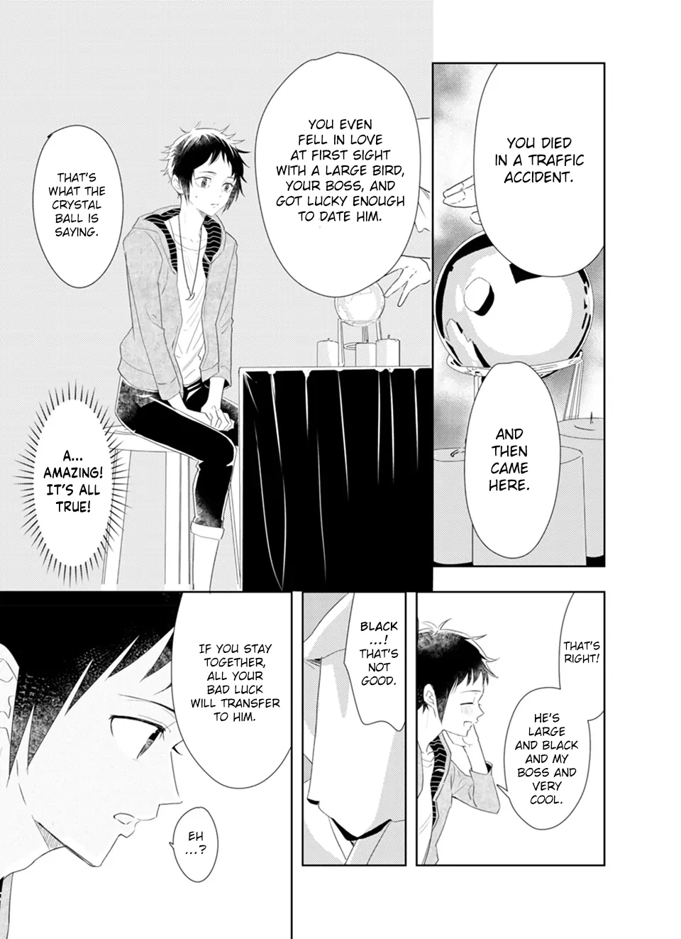 Karasu no Kachou-sama! [Naono Holics] - Volume 1 Chapter 2 manhwa