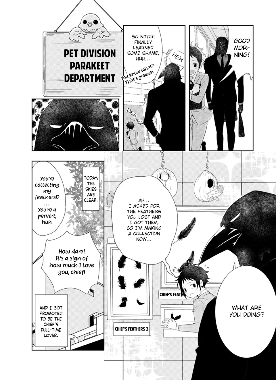 Karasu no Kachou-sama! [Naono Holics] - Volume 1 Chapter 2 manhwa