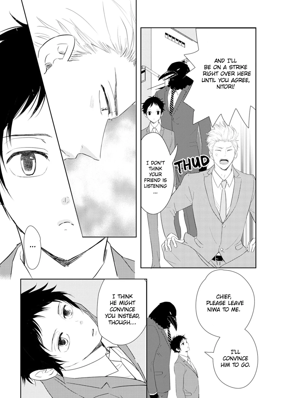 Karasu no Kachou-sama! [Naono Holics] - Volume 1 Chapter 3 manhwa