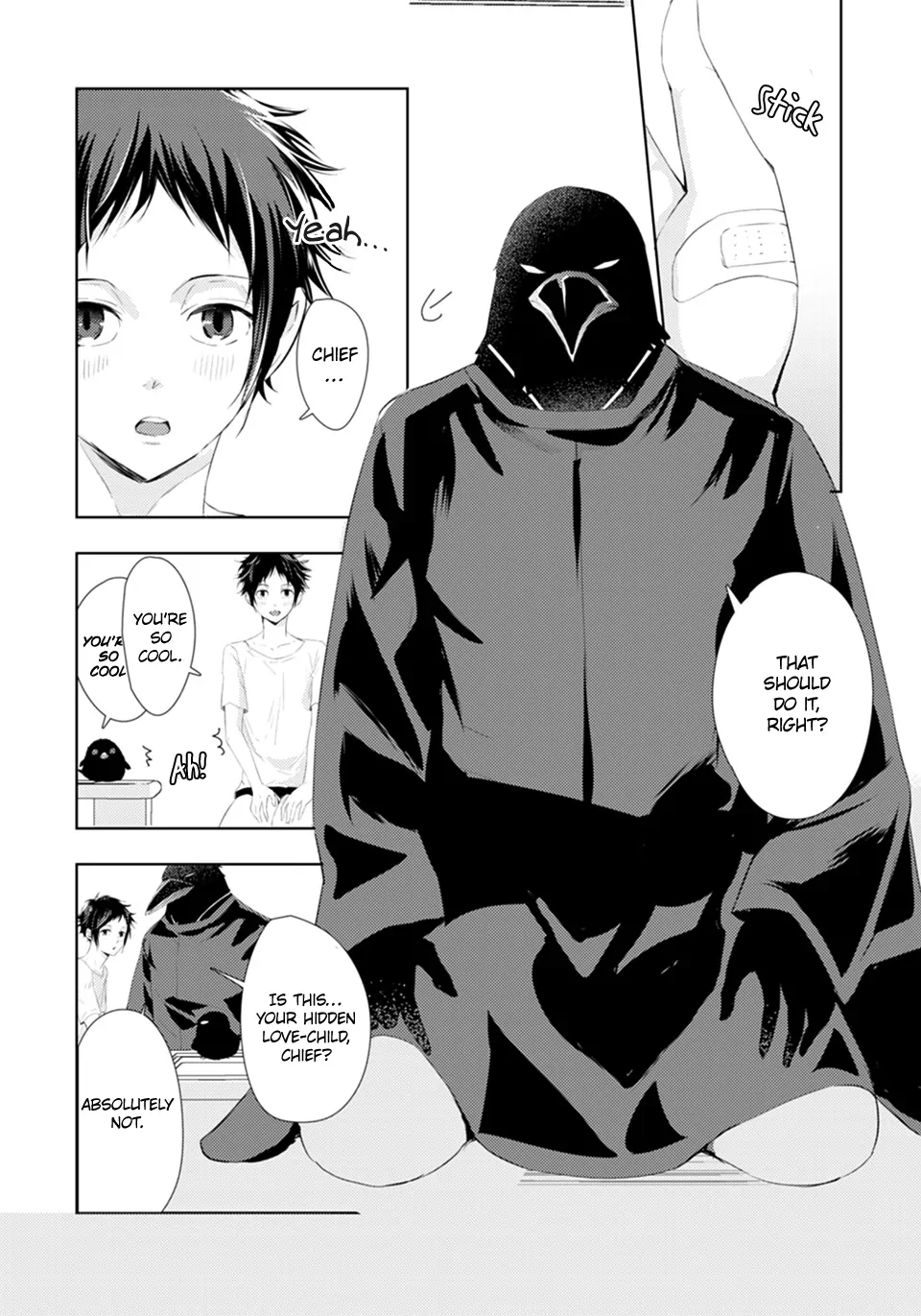 Karasu no Kachou-sama! [Naono Holics] - Volume 1 Chapter 4 manhwa