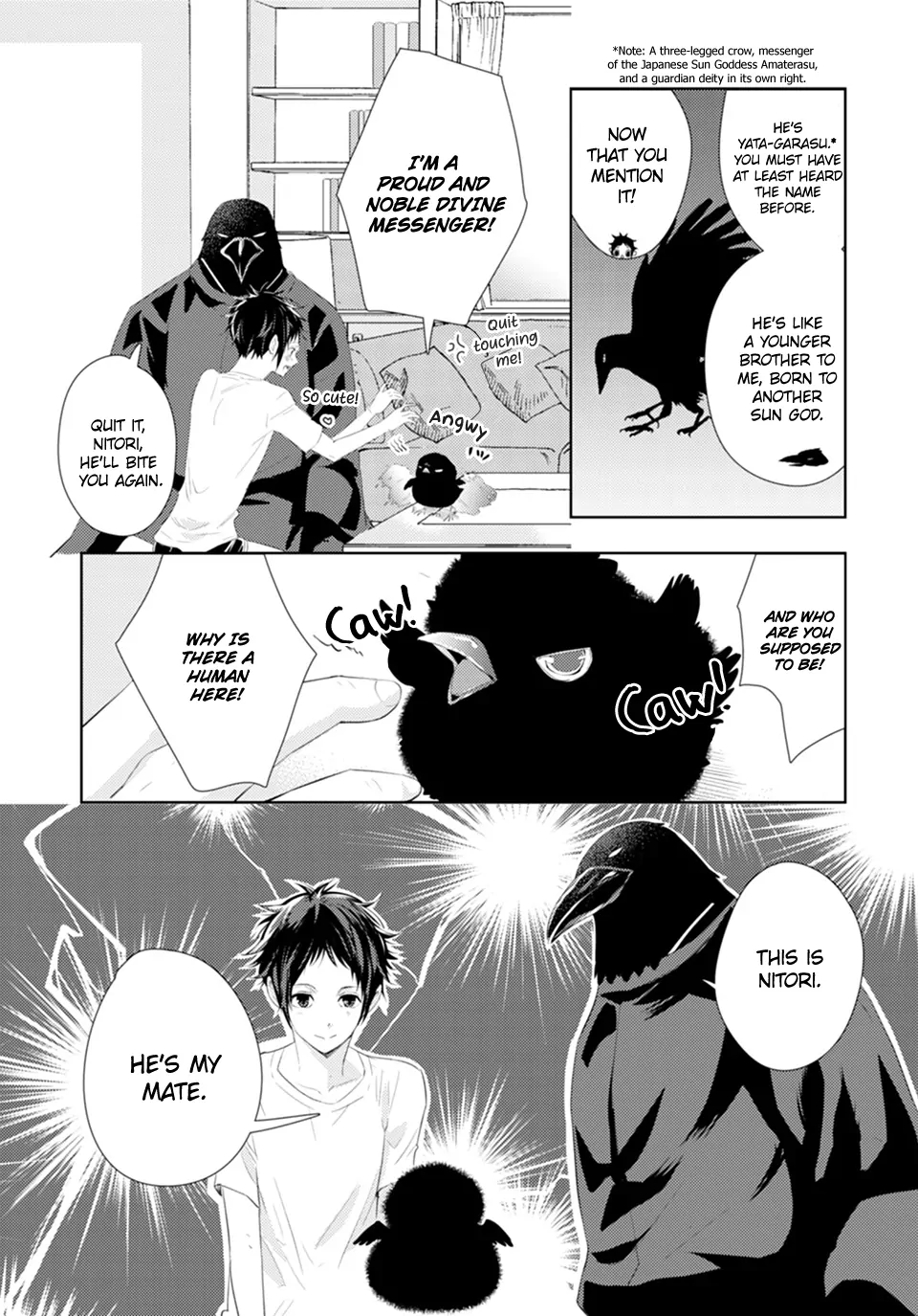 Karasu no Kachou-sama! [Naono Holics] - Volume 1 Chapter 4 manhwa