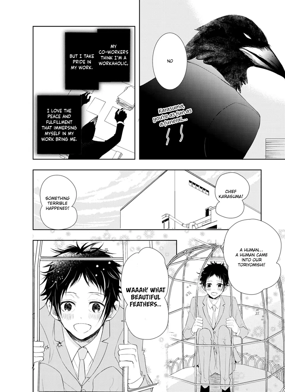 Karasu no Kachou-sama! [Naono Holics] - Volume 1 Chapter 5 manhwa