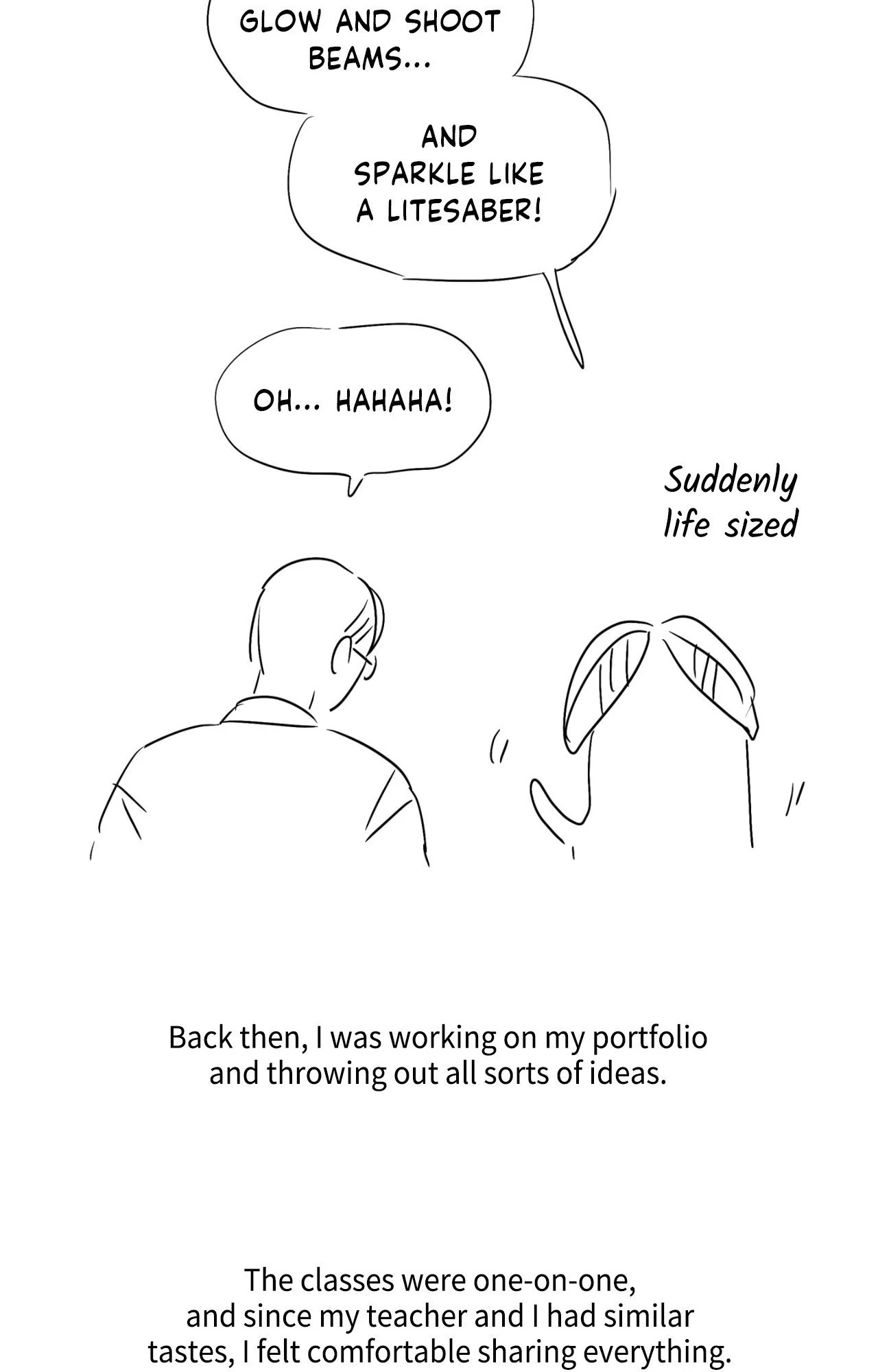 Well-hung Hero [Official] - Creator's Note manhwa