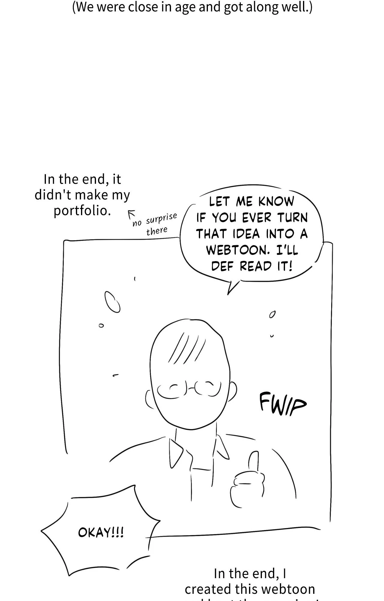 Well-hung Hero [Official] - Creator's Note manhwa