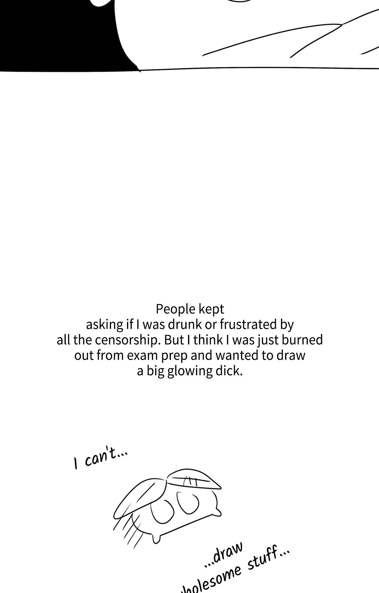 Well-hung Hero [Official] - Creator's Note manhwa