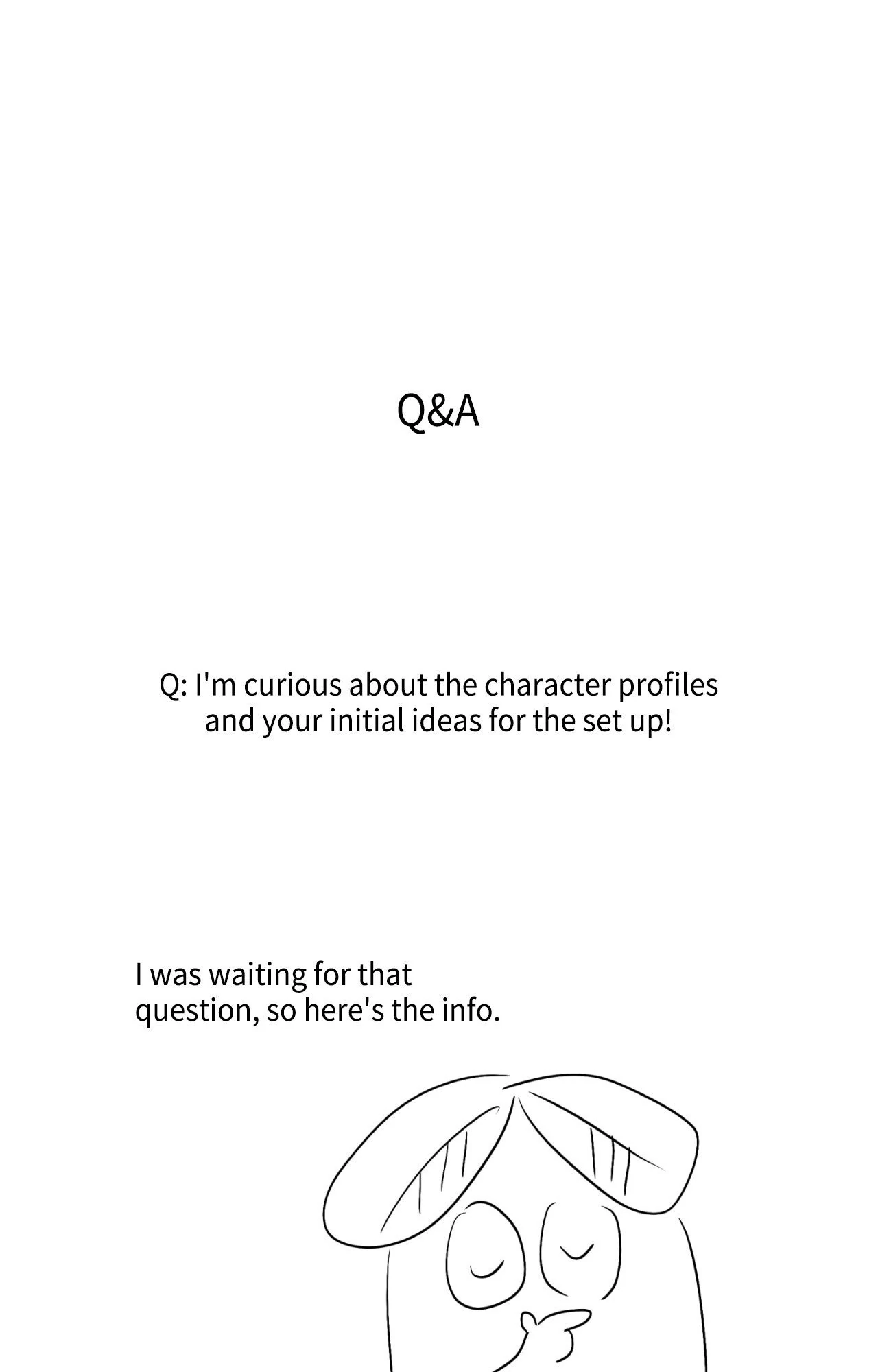 Well-hung Hero [Official] - Creator's Note manhwa