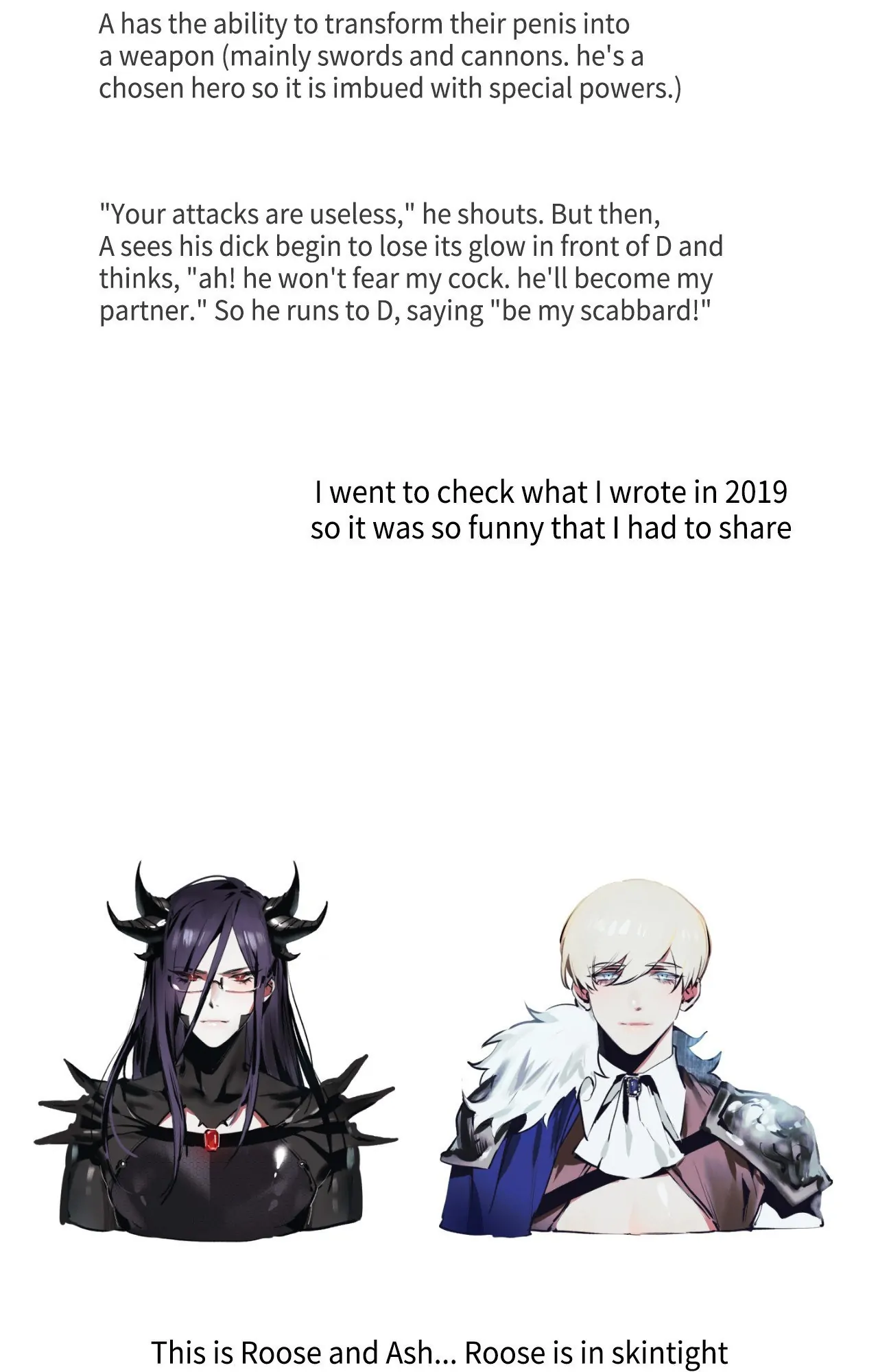Well-hung Hero [Official] - Creator's Note manhwa