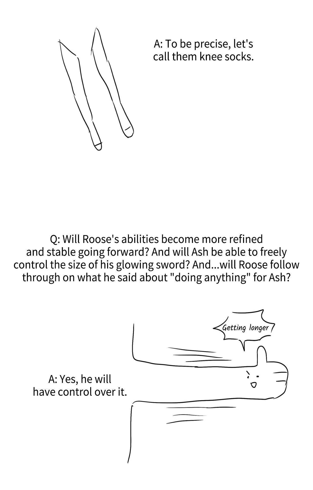 Well-hung Hero [Official] - Creator's Note manhwa