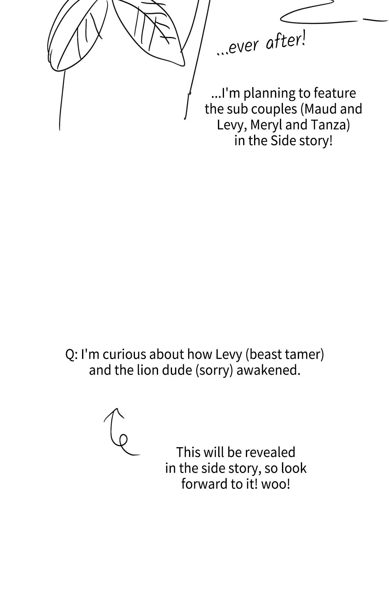 Well-hung Hero [Official] - Creator's Note manhwa