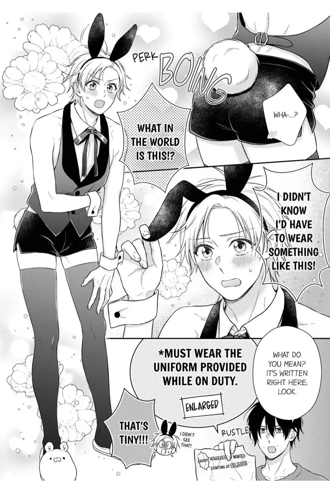 The Ill-Tempered Boss’ Naughty Housekeeper ~ Is Cosplaying Part Of The Contract!? | ×Official - Chapter 1 manhwa