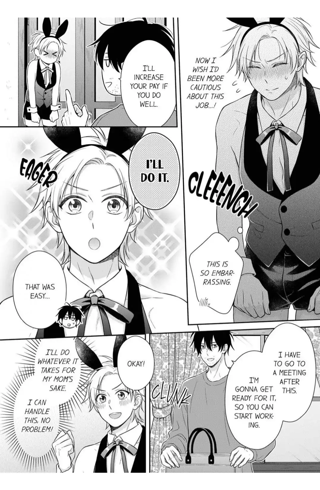 The Ill-Tempered Boss’ Naughty Housekeeper ~ Is Cosplaying Part Of The Contract!? | ×Official - Chapter 1 manhwa