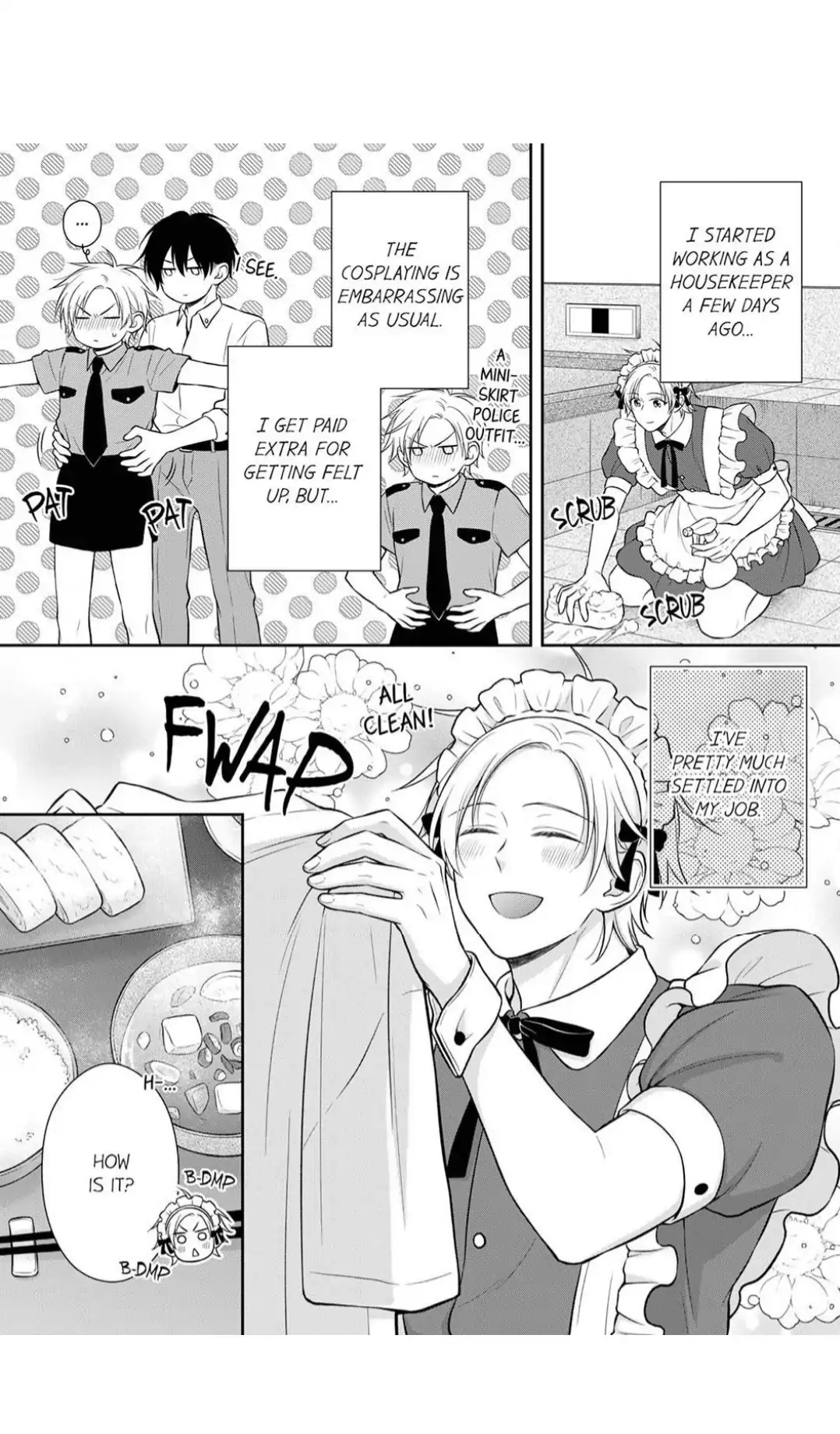 The Ill-Tempered Boss’ Naughty Housekeeper ~ Is Cosplaying Part Of The Contract!? | ×Official - Chapter 3 manhwa