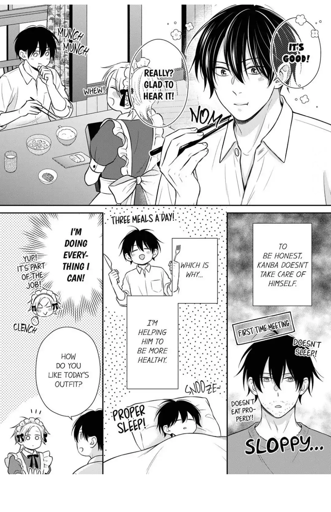 The Ill-Tempered Boss’ Naughty Housekeeper ~ Is Cosplaying Part Of The Contract!? | ×Official - Chapter 3 manhwa