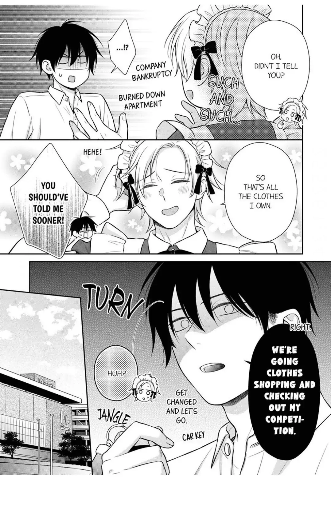 The Ill-Tempered Boss’ Naughty Housekeeper ~ Is Cosplaying Part Of The Contract!? | ×Official - Chapter 3 manhwa
