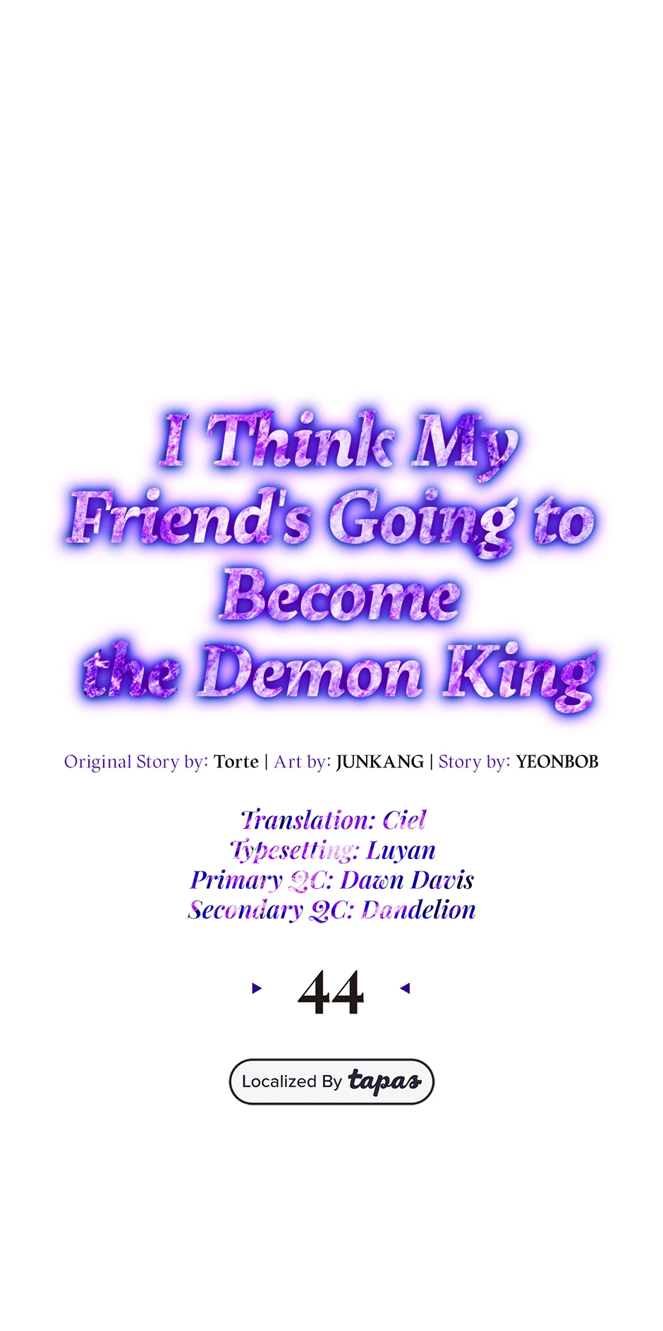 I Think My Friend’s Going to Become the Demon King (Mature) [Official] - 44. Where Are You manhwa