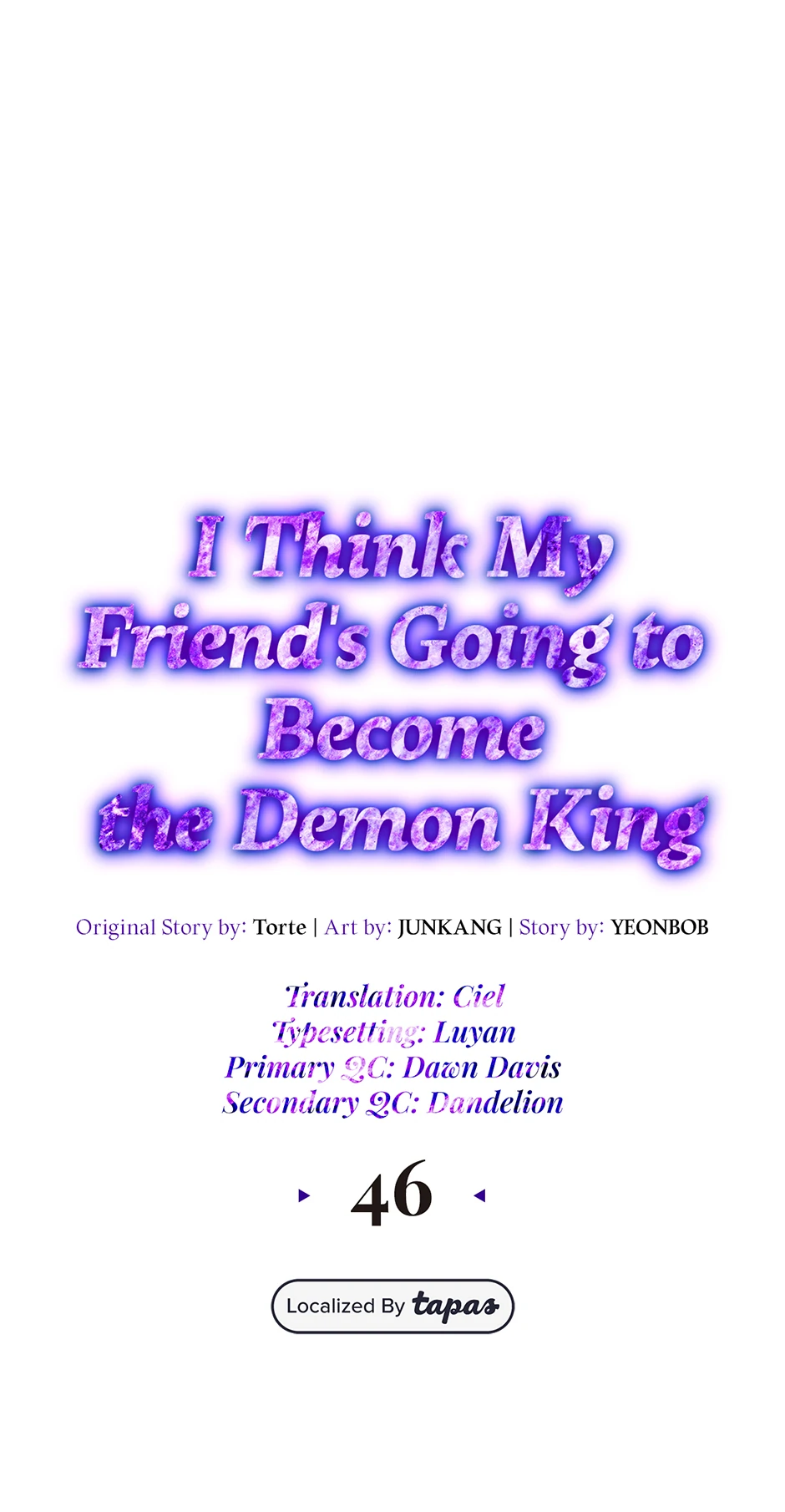 I Think My Friend’s Going to Become the Demon King (Mature) [Official] - 46. Behind a Human Face manhwa