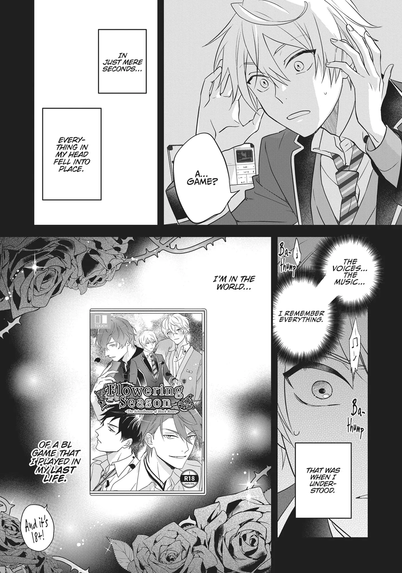 BL Game Rebirth: My New Life as the Hero’s Younger Brother [Official] - Volume 1 Chapter 1 manhwa