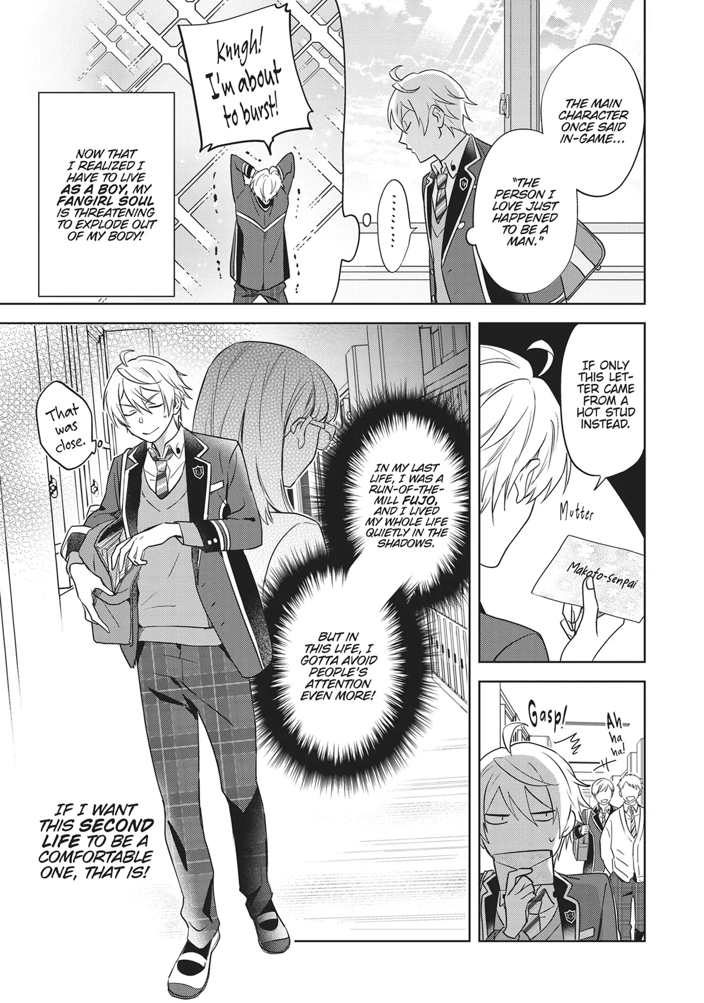BL Game Rebirth: My New Life as the Hero’s Younger Brother [Official] - Volume 1 Chapter 1 manhwa