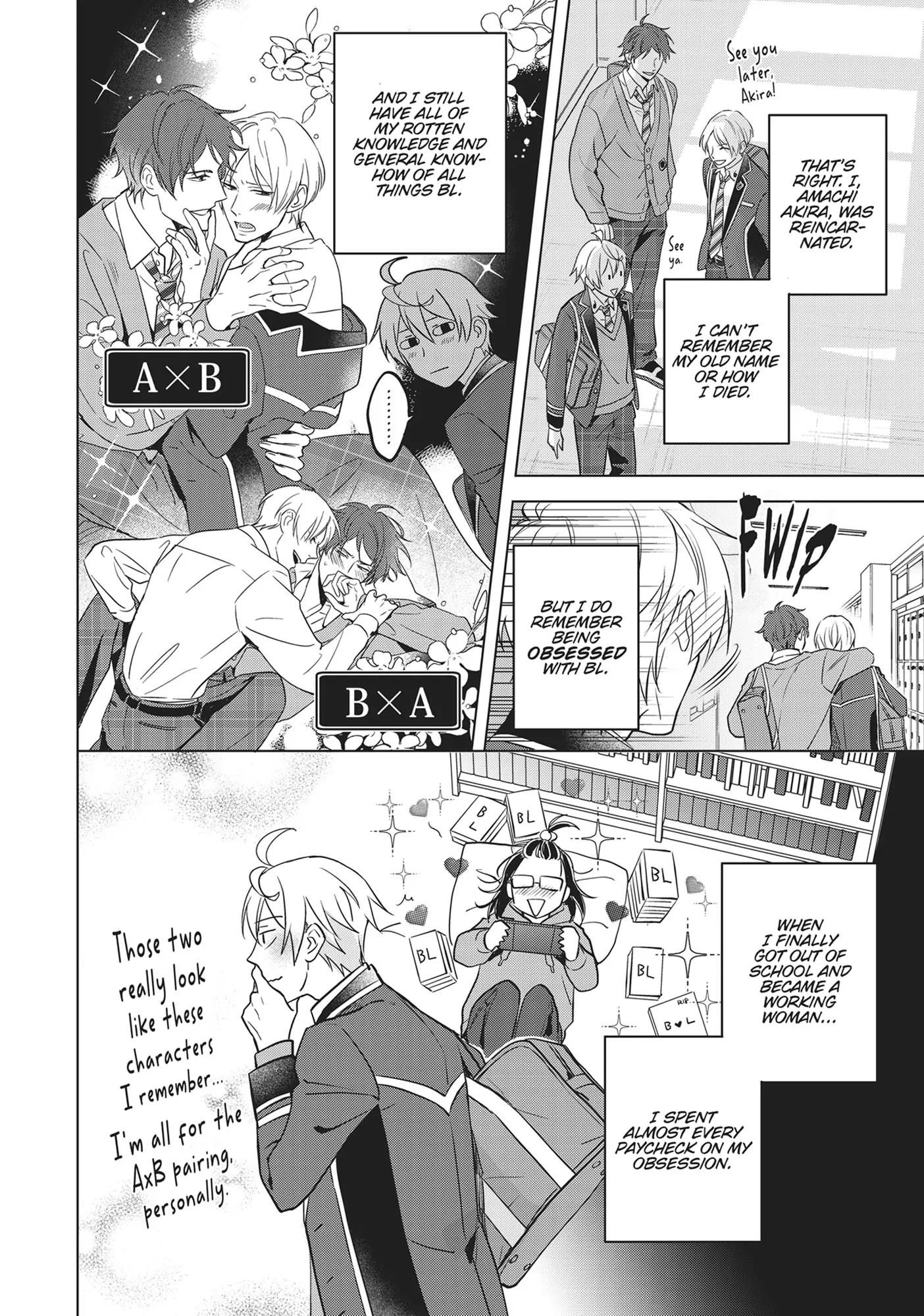 BL Game Rebirth: My New Life as the Hero’s Younger Brother [Official] - Volume 1 Chapter 1 manhwa