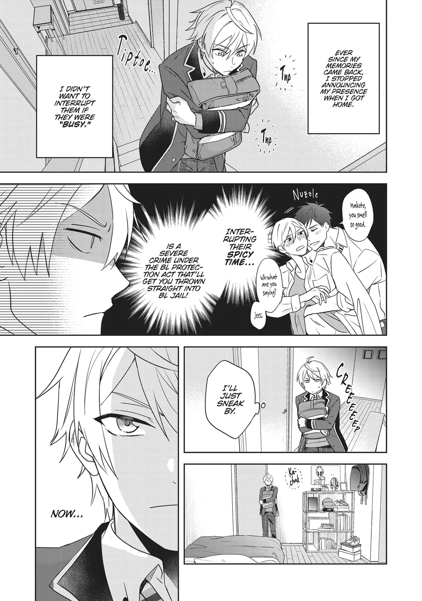 BL Game Rebirth: My New Life as the Hero’s Younger Brother [Official] - Volume 1 Chapter 1 manhwa