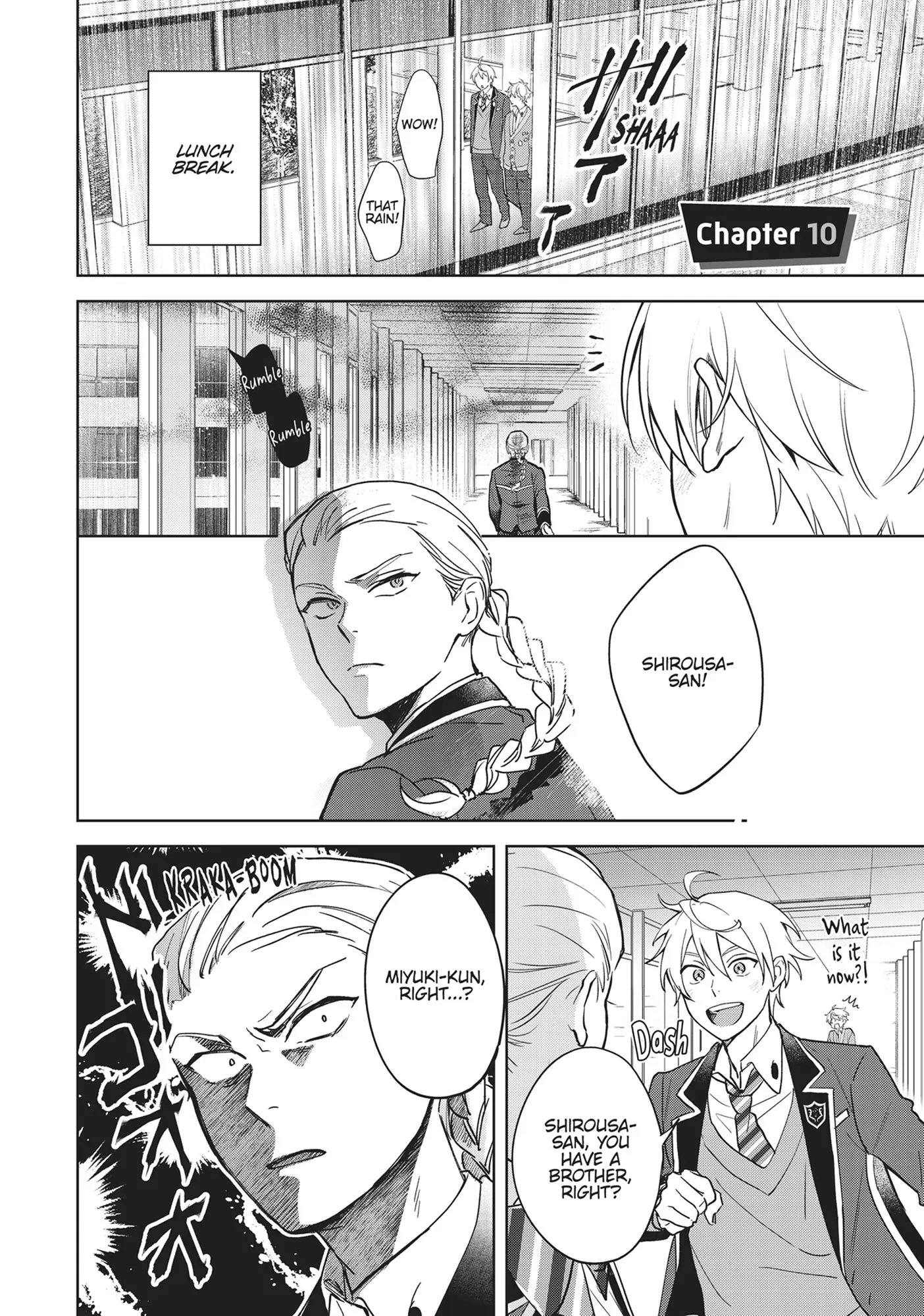 BL Game Rebirth: My New Life as the Hero’s Younger Brother [Official] - Volume 2 Chapter 10 manhwa
