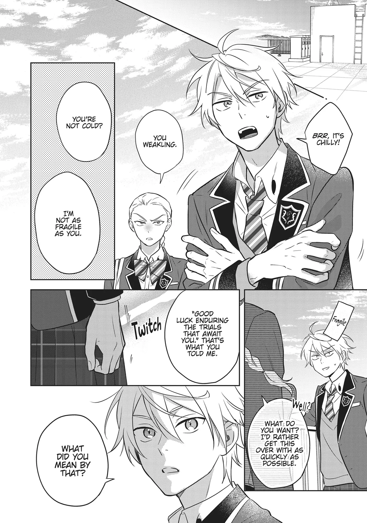 BL Game Rebirth: My New Life as the Hero’s Younger Brother [Official] - Volume 2 Chapter 12 manhwa