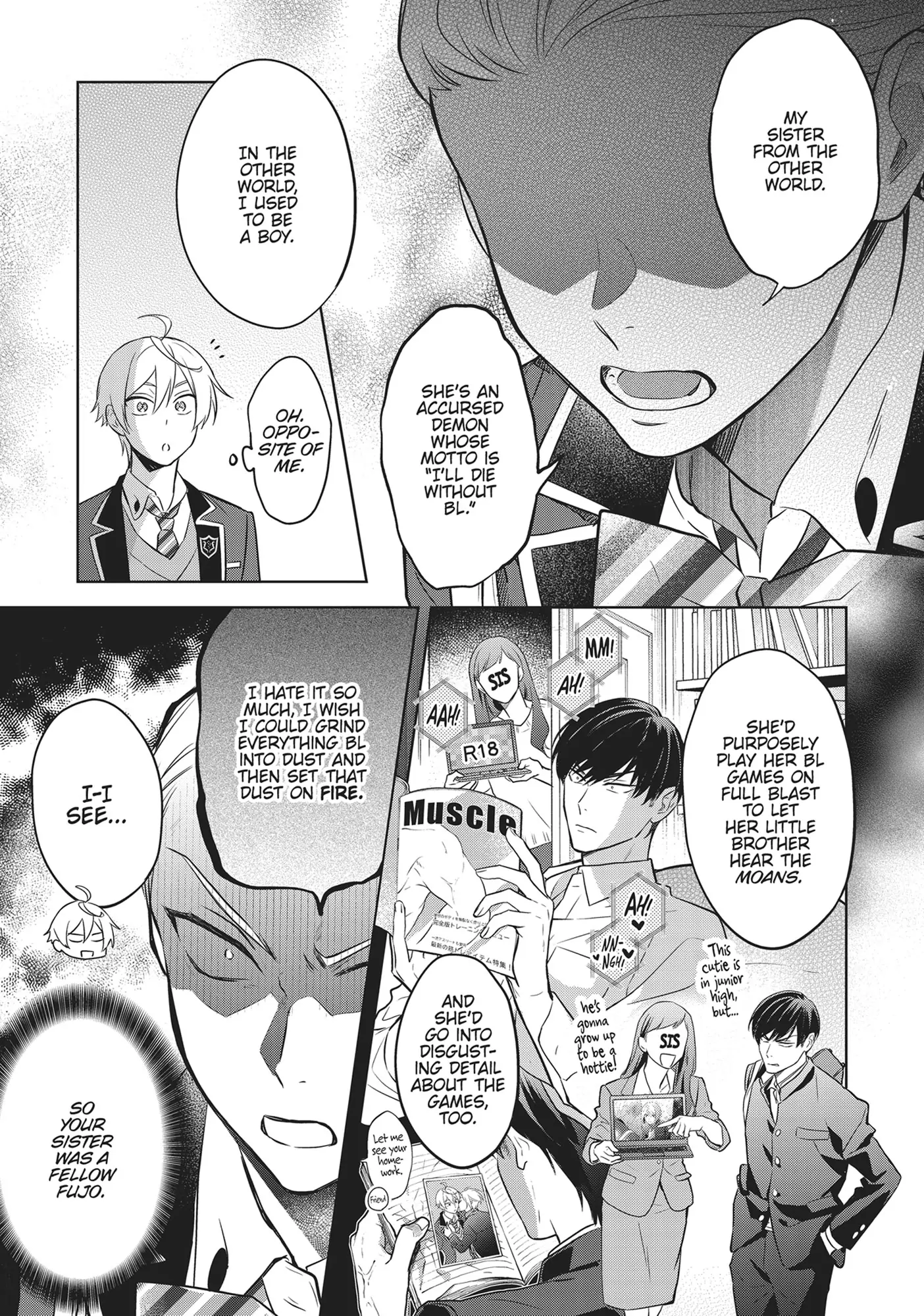 BL Game Rebirth: My New Life as the Hero’s Younger Brother [Official] - Volume 2 Chapter 12 manhwa