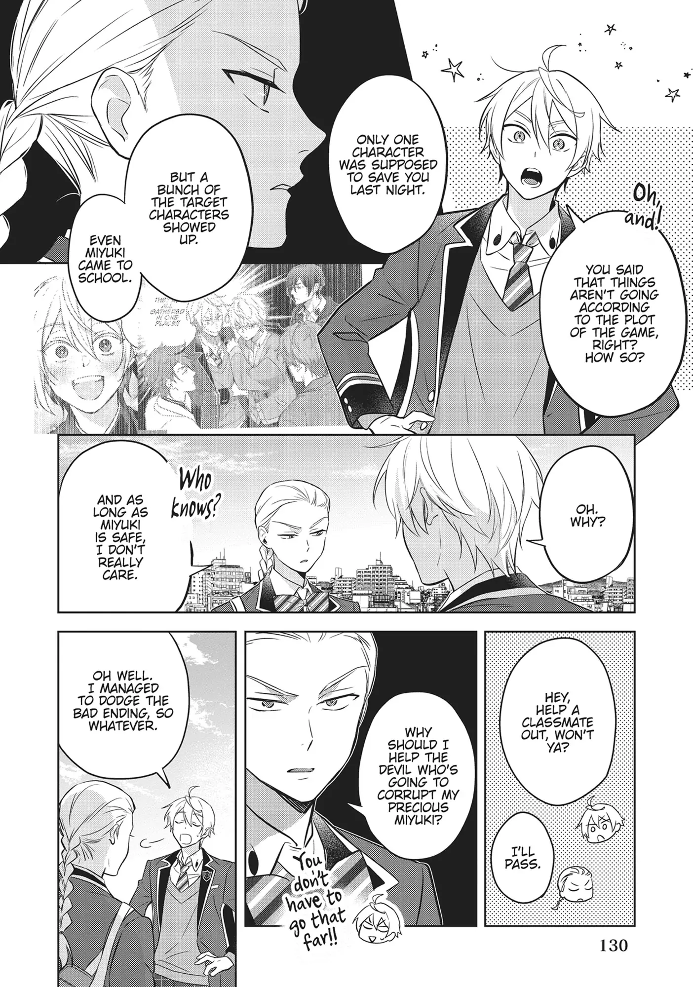 BL Game Rebirth: My New Life as the Hero’s Younger Brother [Official] - Volume 2 Chapter 12 manhwa