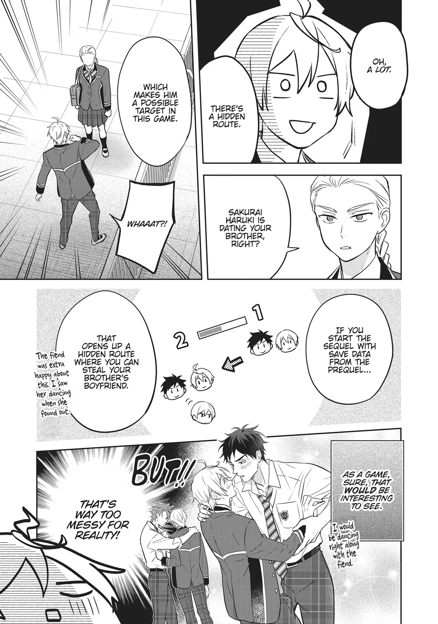 BL Game Rebirth: My New Life as the Hero’s Younger Brother [Official] - Volume 2 Chapter 12 manhwa