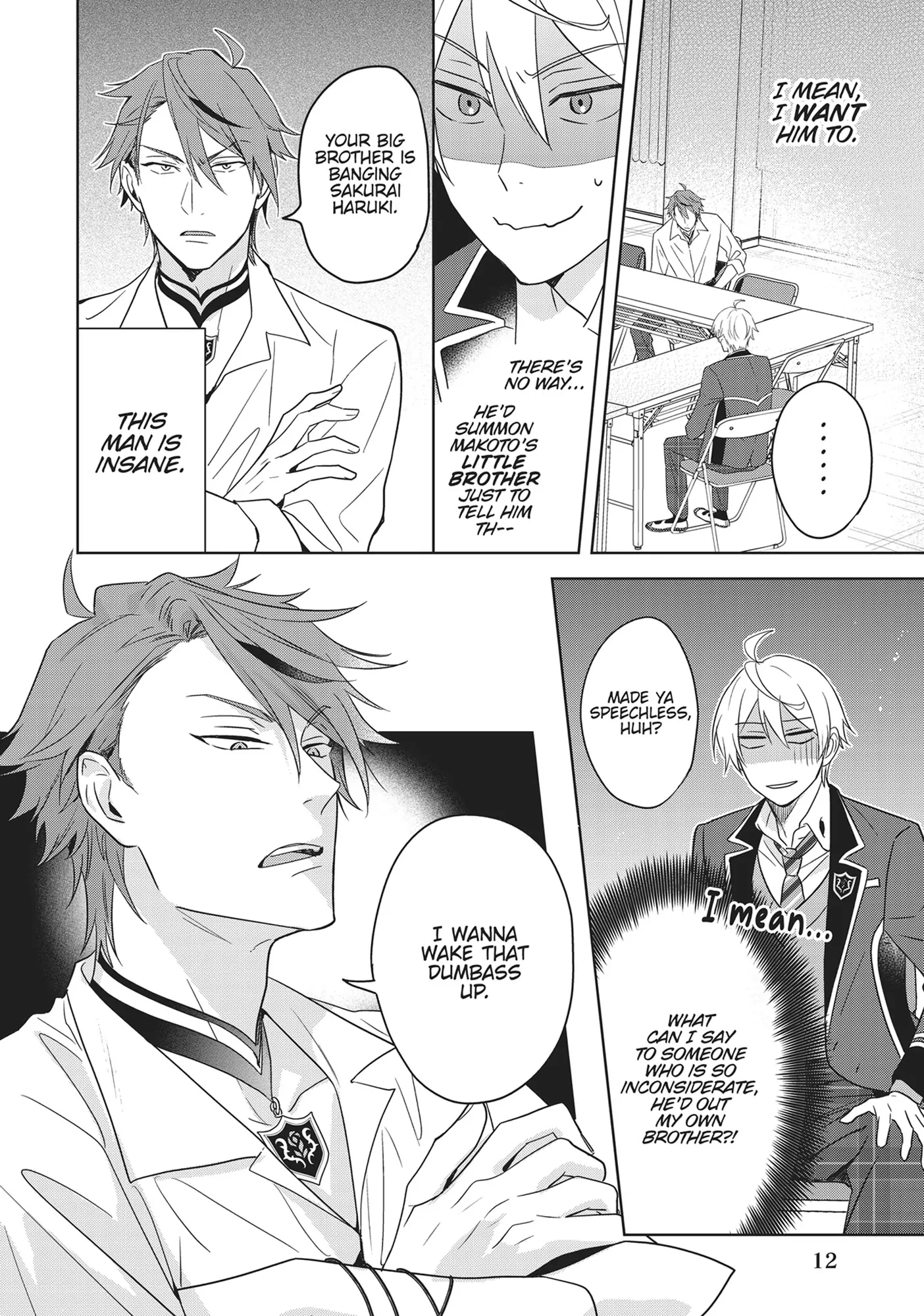BL Game Rebirth: My New Life as the Hero’s Younger Brother [Official] - Volume 2 Chapter 7 manhwa