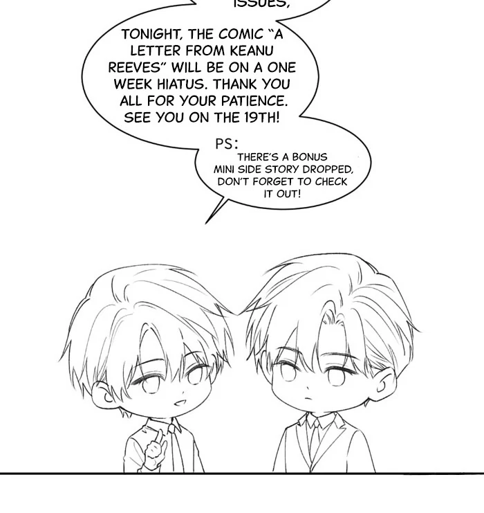 A Letter from Keanu Reeves - Chapter 8,5 manhwa