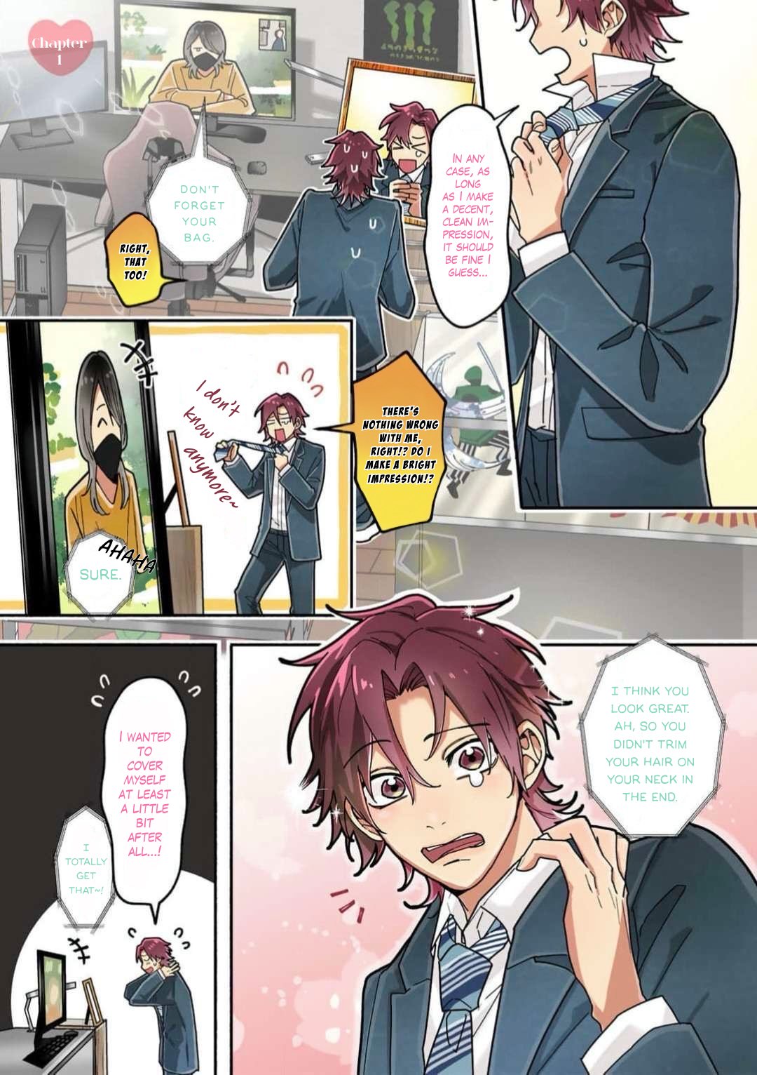 Sakurai-kun Wants to Become an Outgoing Person - Volume 1 Chapter 1 manhwa