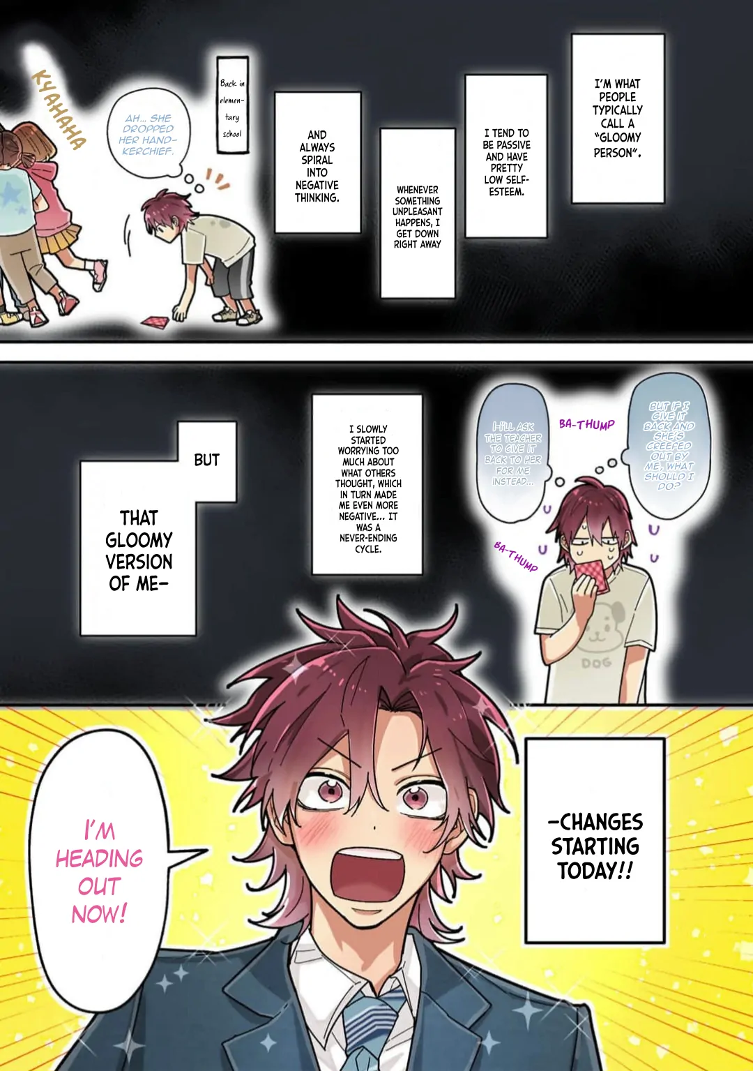 Sakurai-kun Wants to Become an Outgoing Person - Volume 1 Chapter 1 manhwa
