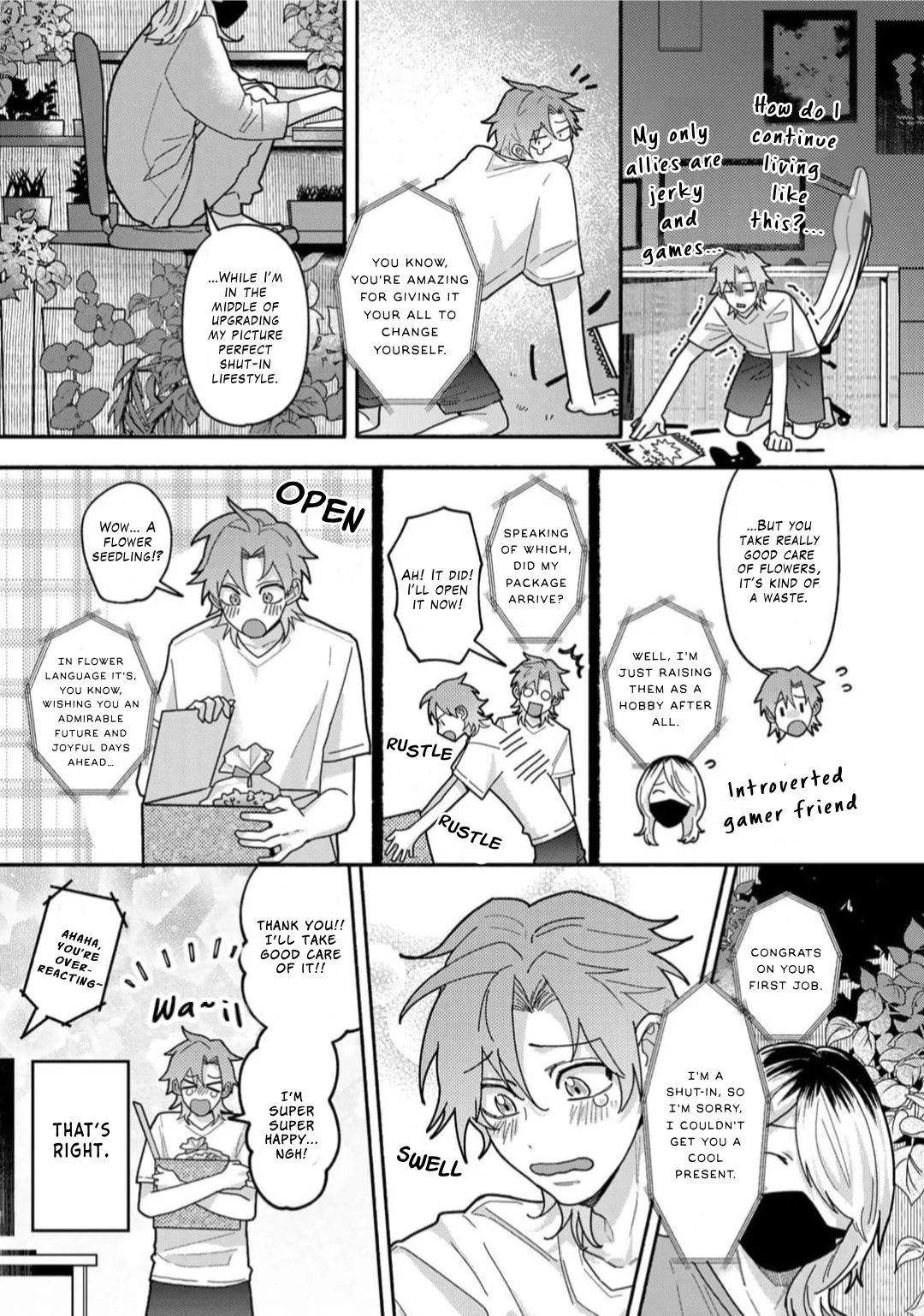 Sakurai-kun Wants to Become an Outgoing Person - Volume 1 Chapter 1 manhwa