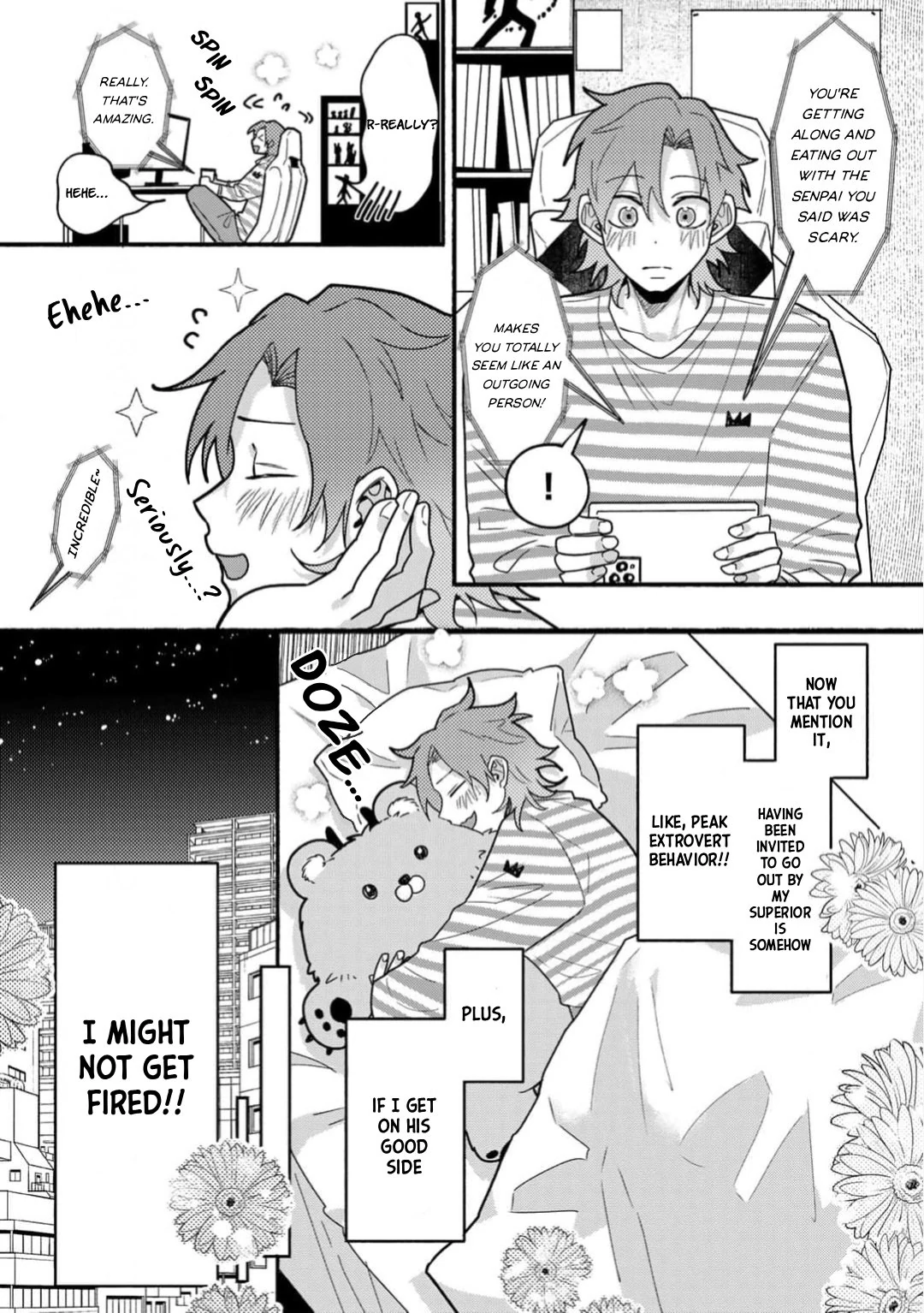 Sakurai-kun Wants to Become an Outgoing Person - Volume 1 Chapter 2 manhwa