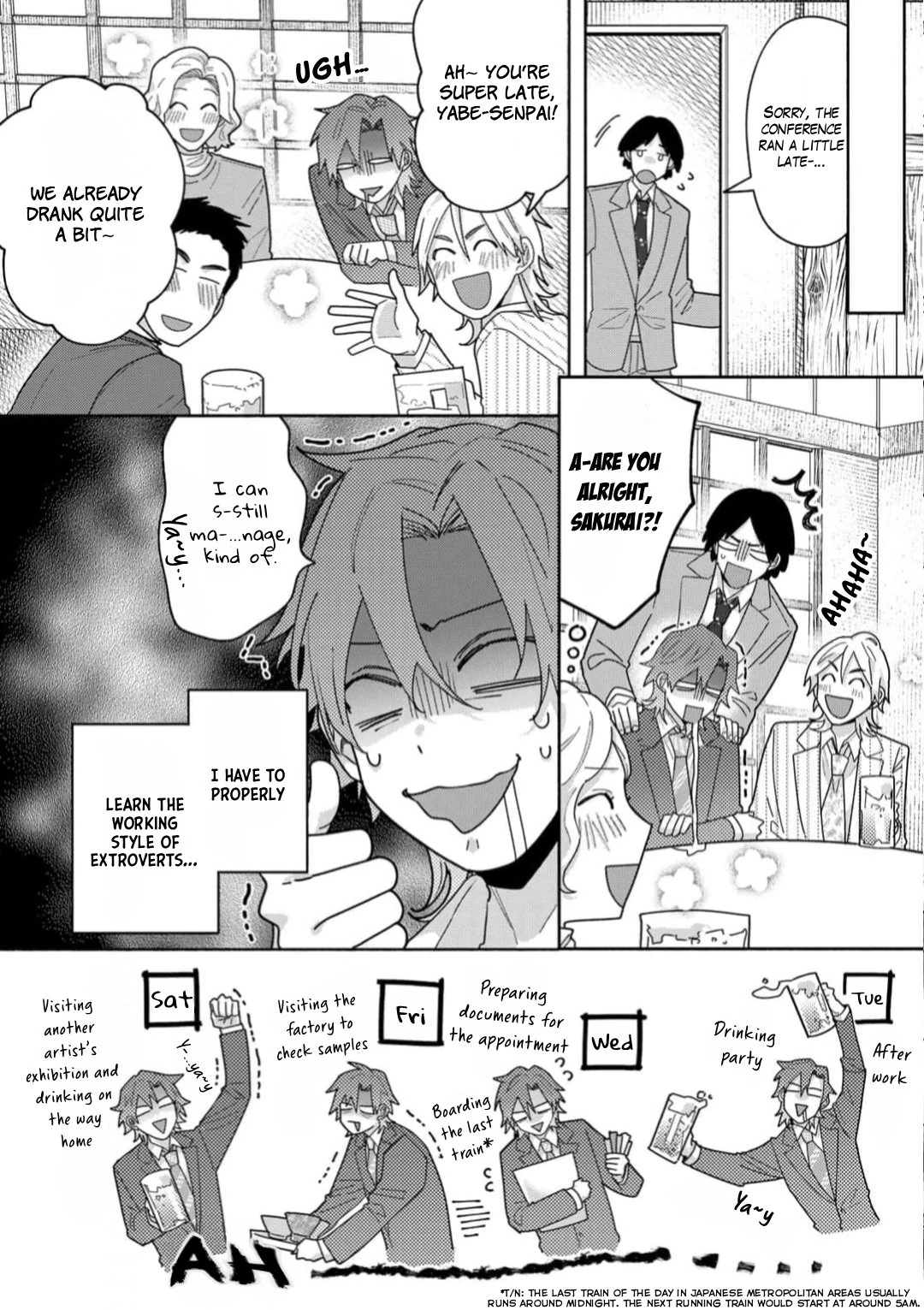 Sakurai-kun Wants to Become an Outgoing Person - Volume 1 Chapter 3 manhwa