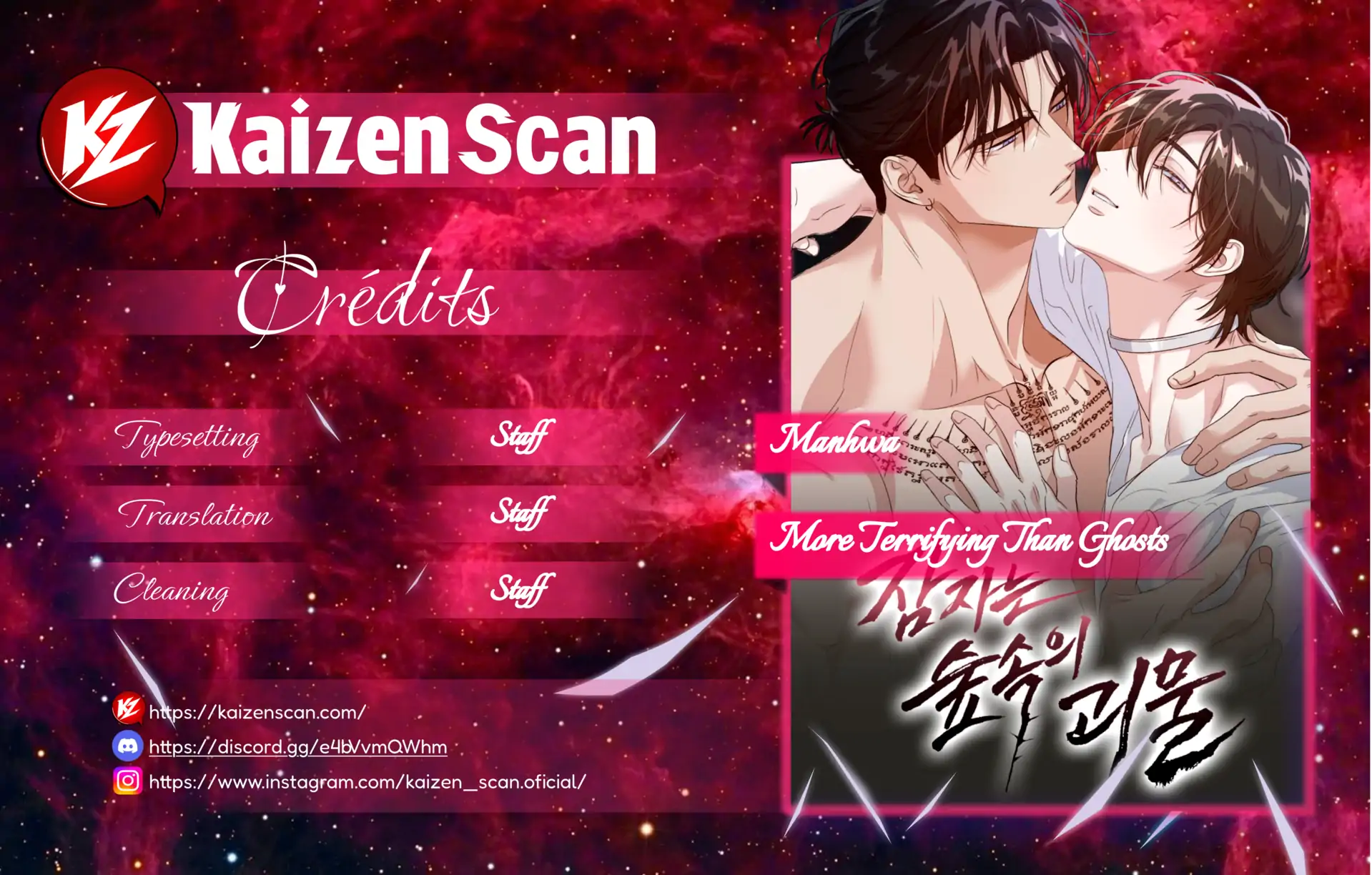 More Terrifying Than Ghosts [Kaizen Scan] - Trailer manhwa