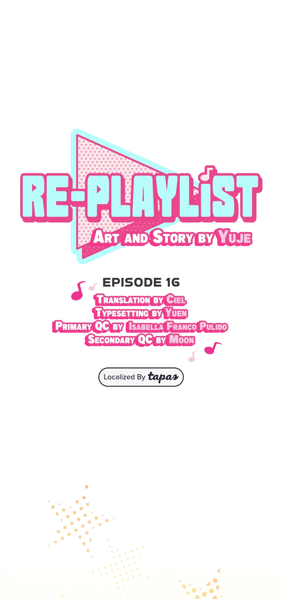 Re-playlist [Official] - 16. Energy Recharge manhwa