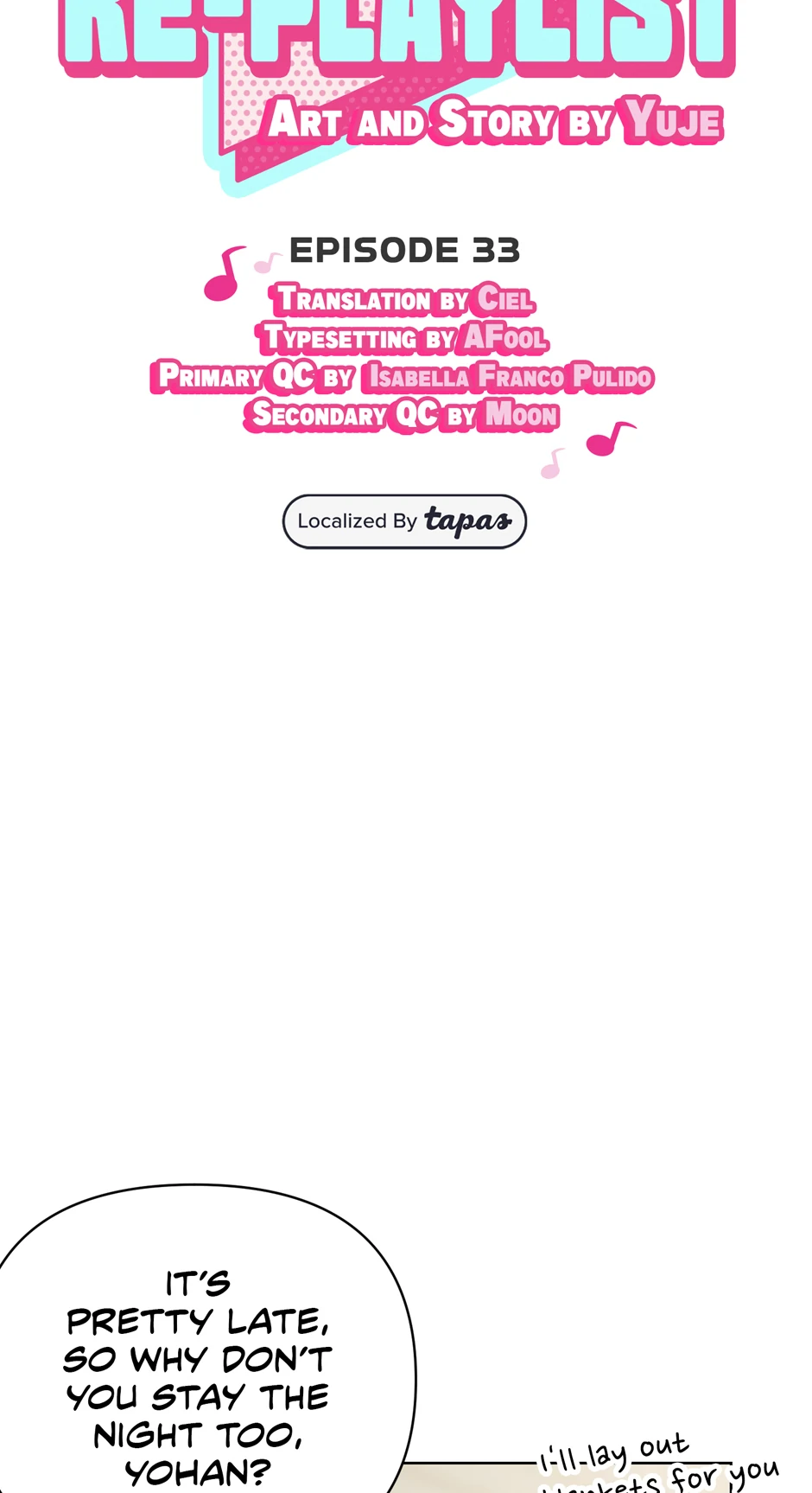 Re-playlist [Official] - 33. Like Family manhwa