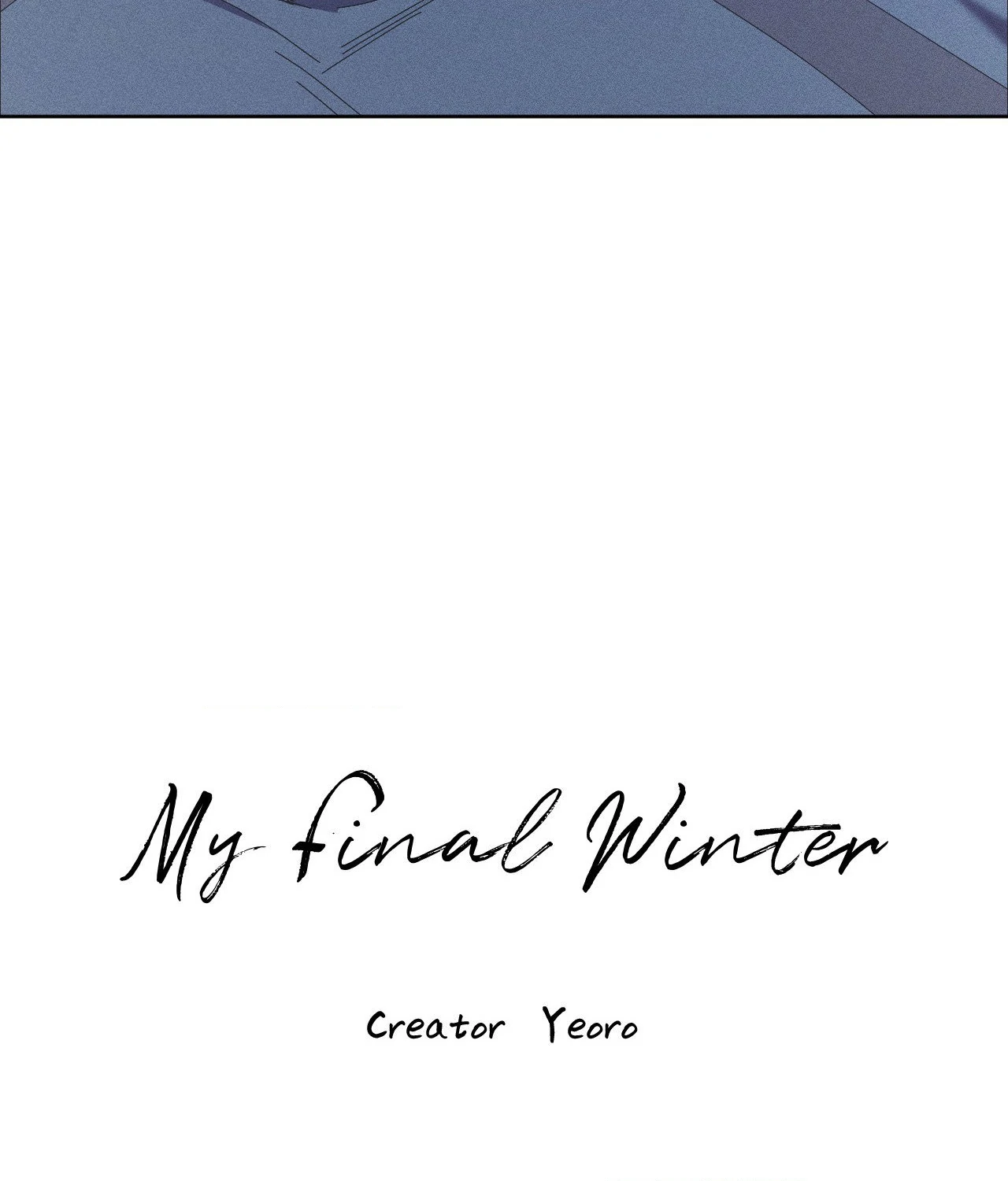 My Final Winter - Chapter 10 manhwa