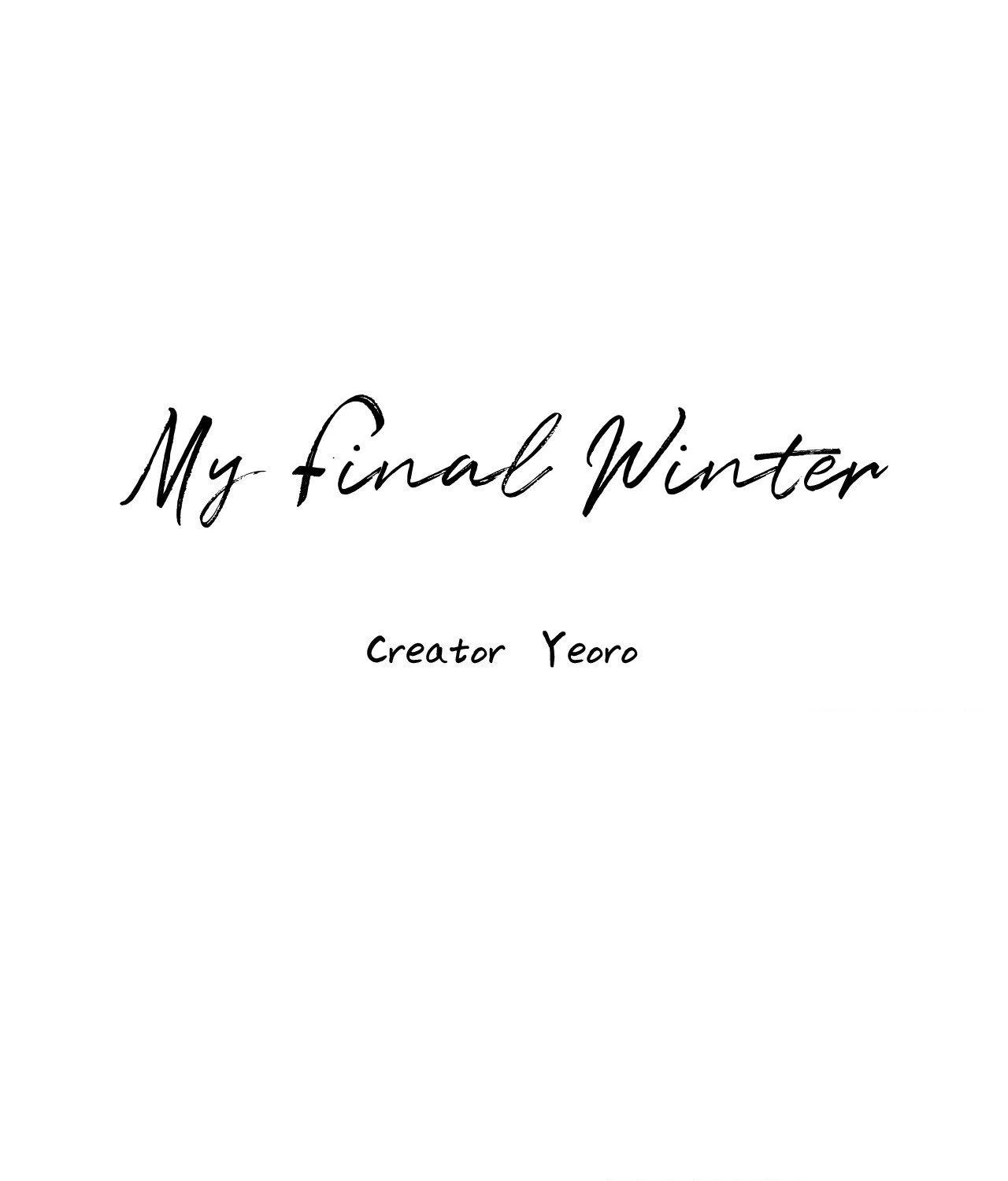 My Final Winter - Chapter 11 manhwa